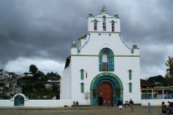 Die Kirche in San Chuan Chamula
